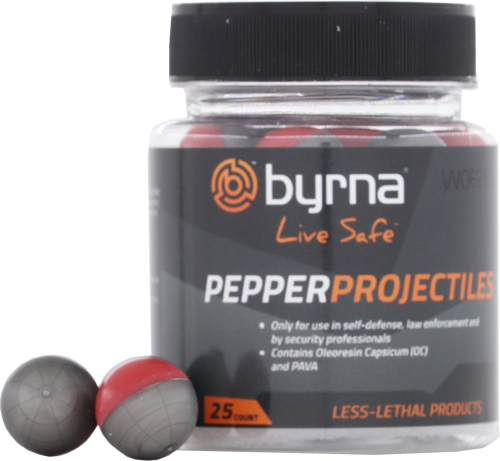 Byrna Pepper Projectiles 25/ct