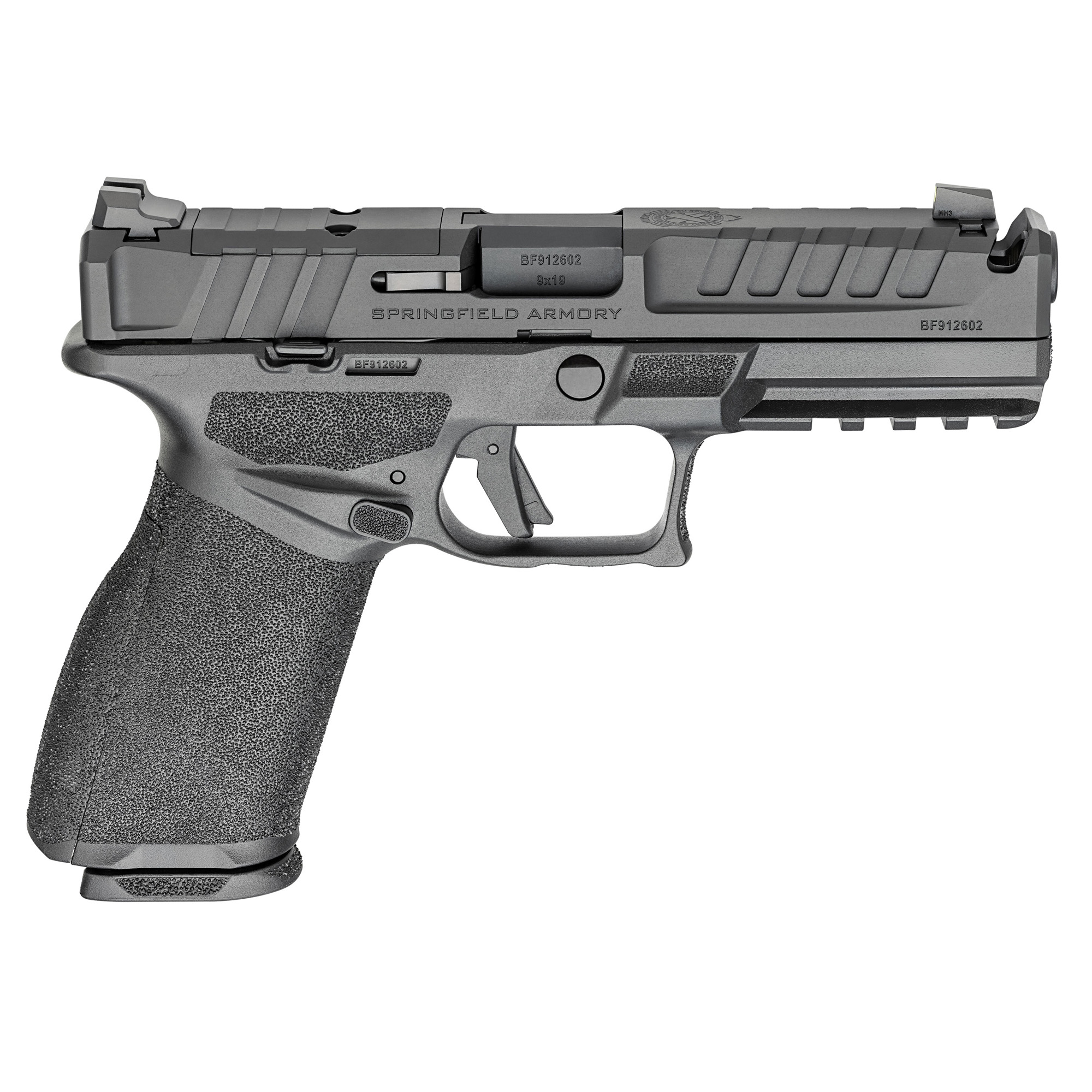 Springfield Armory EC9459BLCUCOMP Echelon  9mm 10rd 4.50" Black Melonite Optic Ready/Integral Compensator