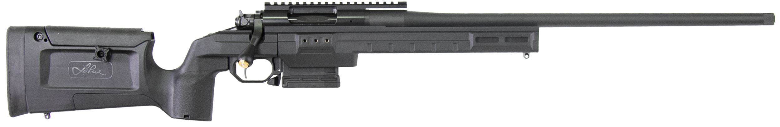 Larue Tactical LTKRGSIETE65CM23BLK Siete  6.5 Creedmoor 5+1 23" Black Sporter Barrel