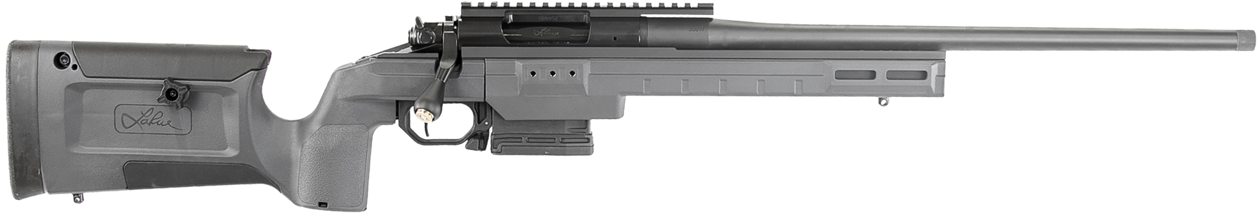 Larue Tactical LTKRGSIETE30820GRY Siete  308 Win 5+1 20" Sporter Barrel Gray