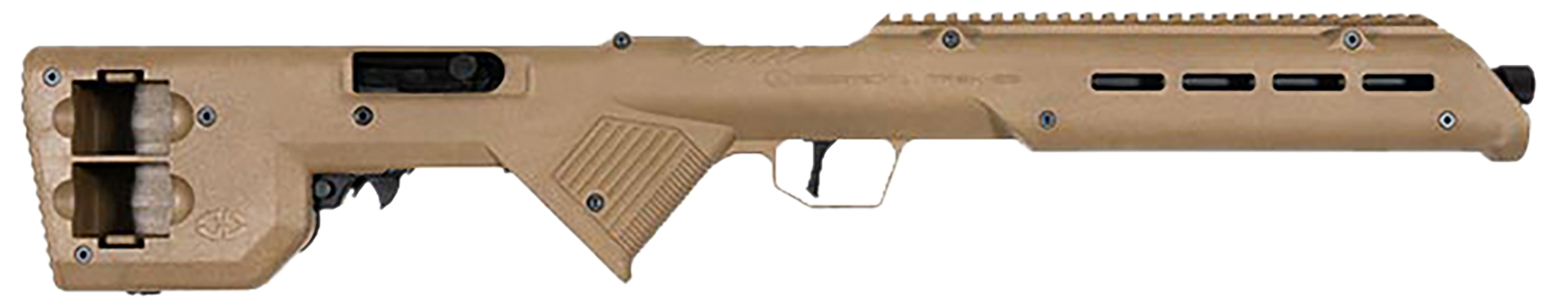 Desert Tech TRKRF2218FDE TREK-22 Rifle 22LR 18" Free Floating Steel Barrel Polymer Stock