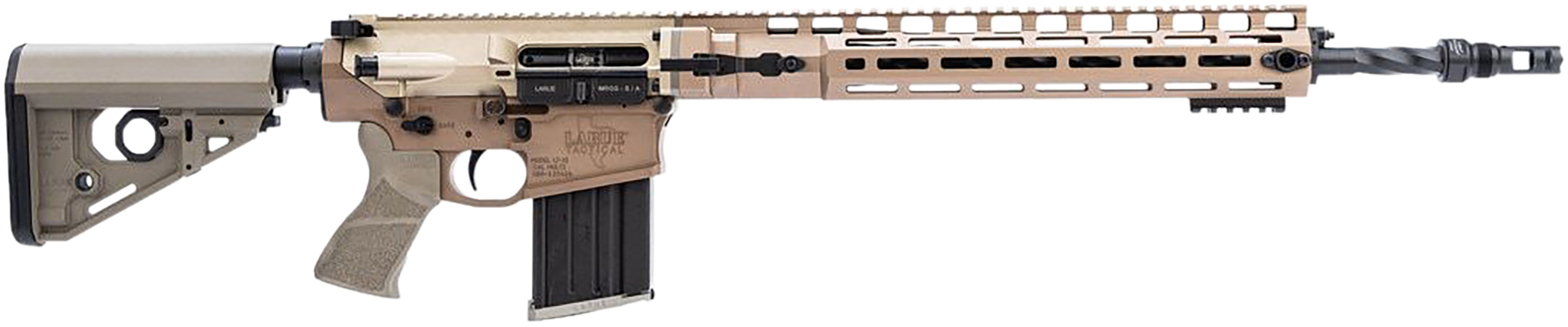 Larue Tactical LTMRGGS308W20 LT10  MRGG MLOK 308 Win 20+1 20" Stealth Barrel Black