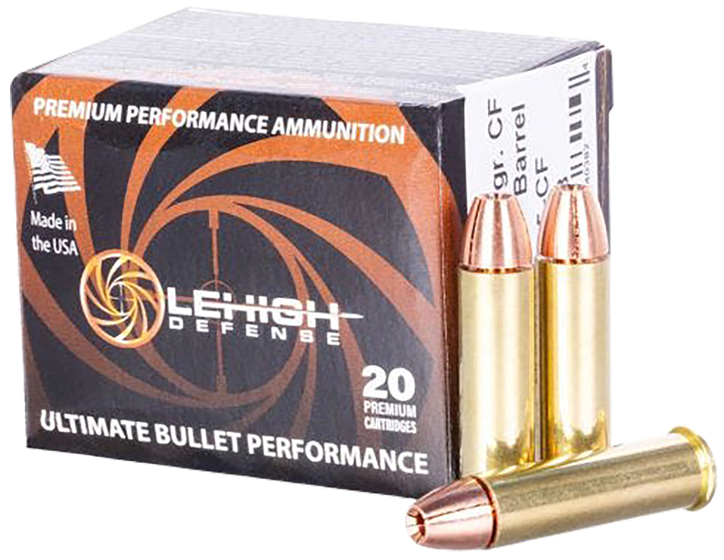 Wilson Combat LA357125CF 357 Magnum Controlled Fracturing 125 Grain 20 Rounds