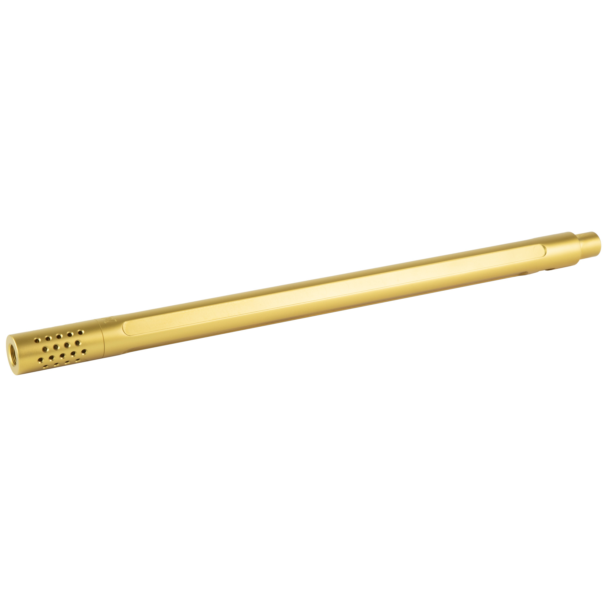 True Precision 16 inch 22LR Bull Barrel Gold Titanium Nitride Fluted 10 22