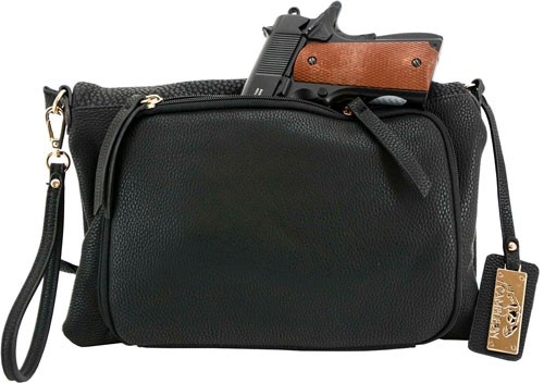 Rugged Rare Aya Concealed Carry Purse Black