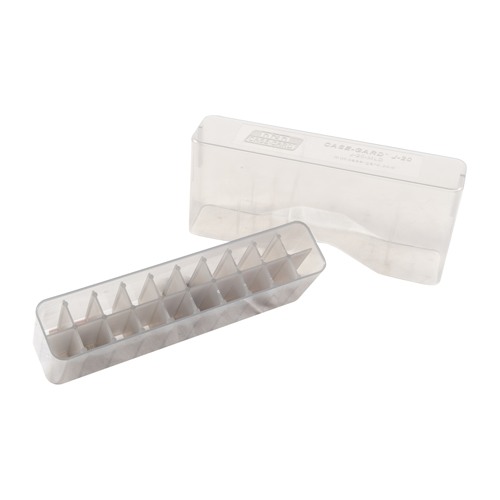 MTM Case-Gard J20MLD41 Slip-Top Ammo Box  30-30 Win/45-70 Gov Clear Smoke Polypropylene 20rd