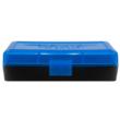 Berry's 53852 Ammo Box  9mm/380ACP Blue/Black Polypropylene 50rd