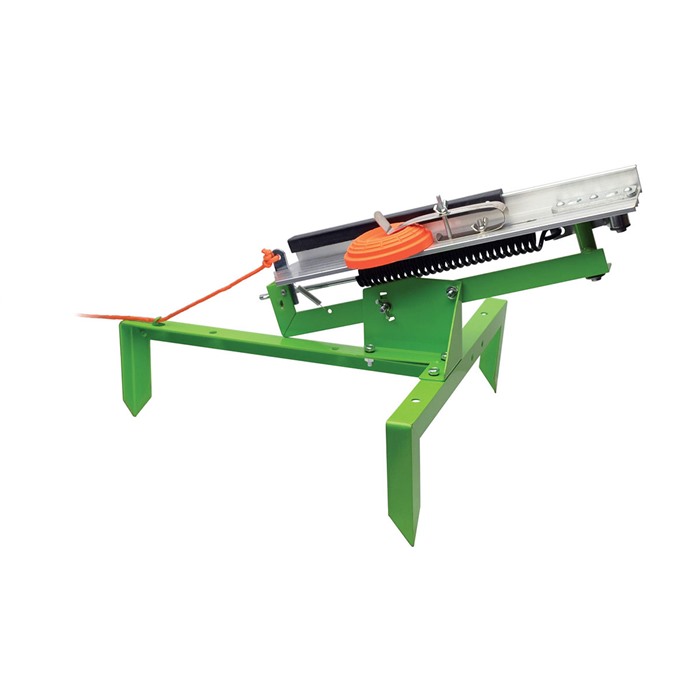 SME SMEFCT Clay Target Thrower  Green Spring Loaded Cocking Single