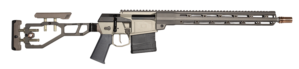 Q LLC The Fix 6.5 Creedmoor 16" 10+1 Gray Folding Stock Optic Ready