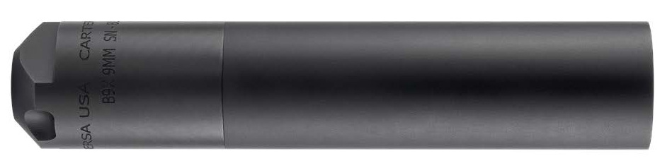 Bersa Whispertech 9mm Suppressor Dt 1/2x28