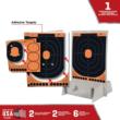 EZ-Aim 15548 Splash Reactive Trainer Kit Self-Adhesive Paper Black/Orange 14"x22" Oval