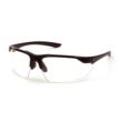 Pyramex Drone 2.0 Shooting Glasses Black with Clear Lens Anti Fog