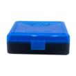 Berry's 83500 Ammo Box  22LR Blue/Black Polypropylene 100rd