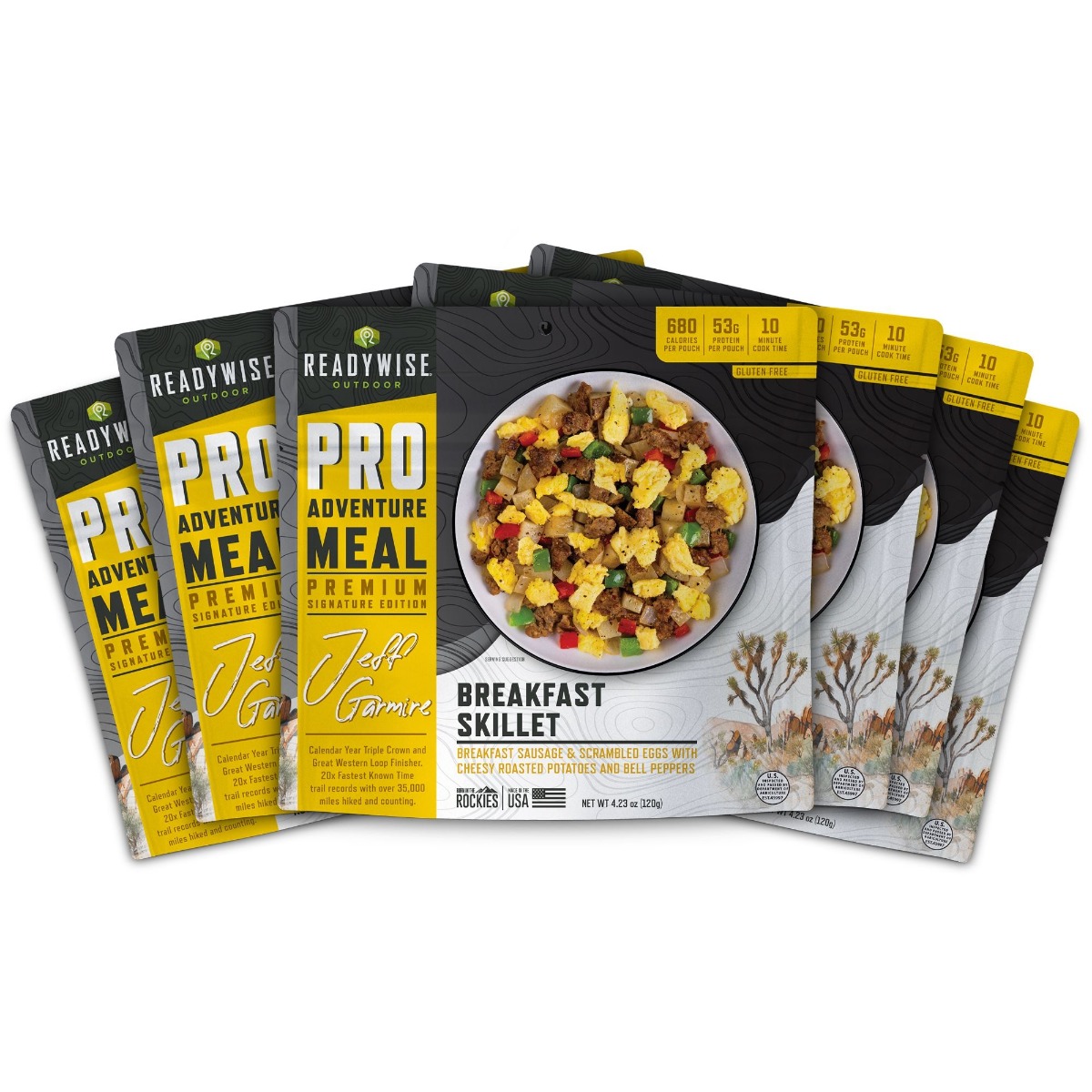 ReadyWise Outdoor Pro Adventure Meal - Breakfast Skillet | 6 Pack