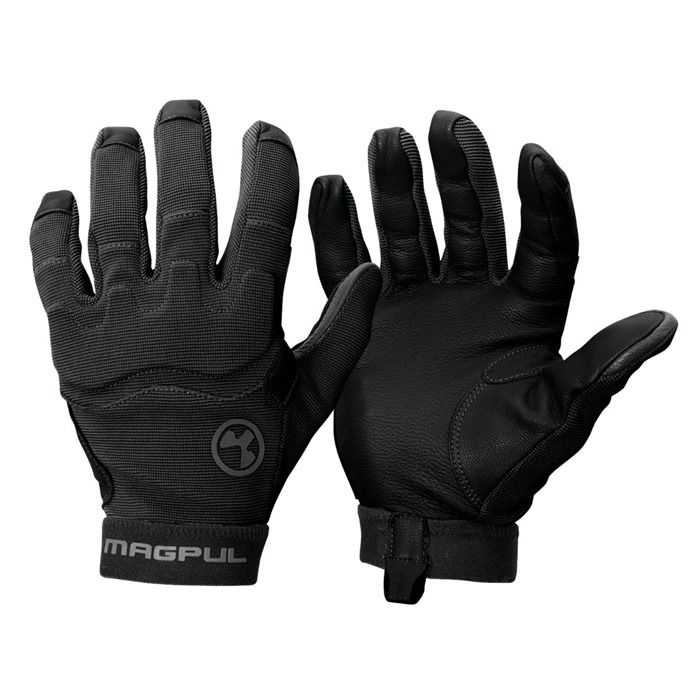 Magpul MAG1015-001 Patrol 2.0 Gloves Black Nylon/Leather Small