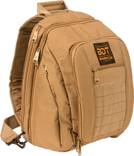 Bulldog BDT408T BDT Tactical Sling Pack Small Nylon w/ Tan Finish