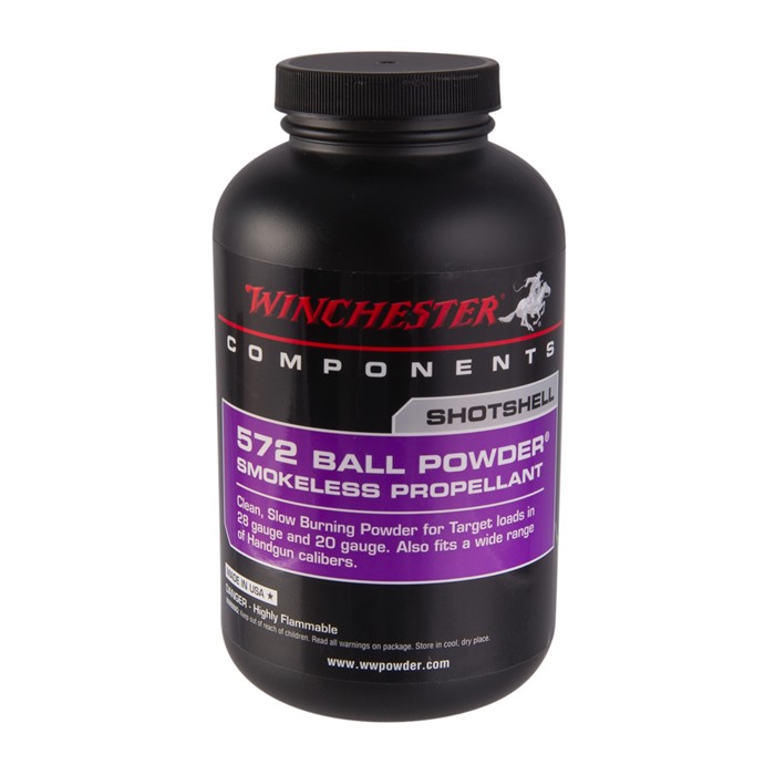 Winchester 572 1LB Smokeless Powder for 20 Gauge Reloading