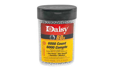 Daisy 980060444 PrecisionMax Premium 177 Zinc-Plated Steel 6000/Bottle