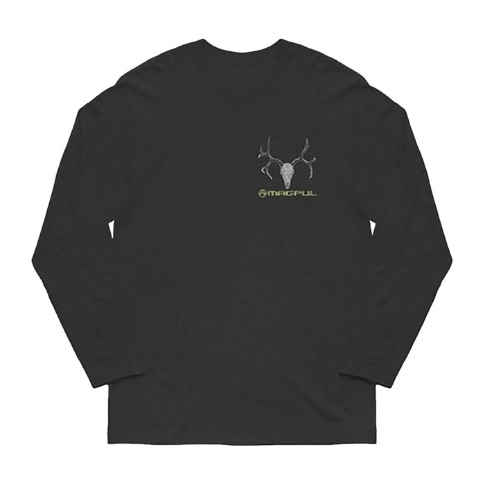 MULEY COTTON LONG SLEEVE T-SHIRT XL CHARCOAL