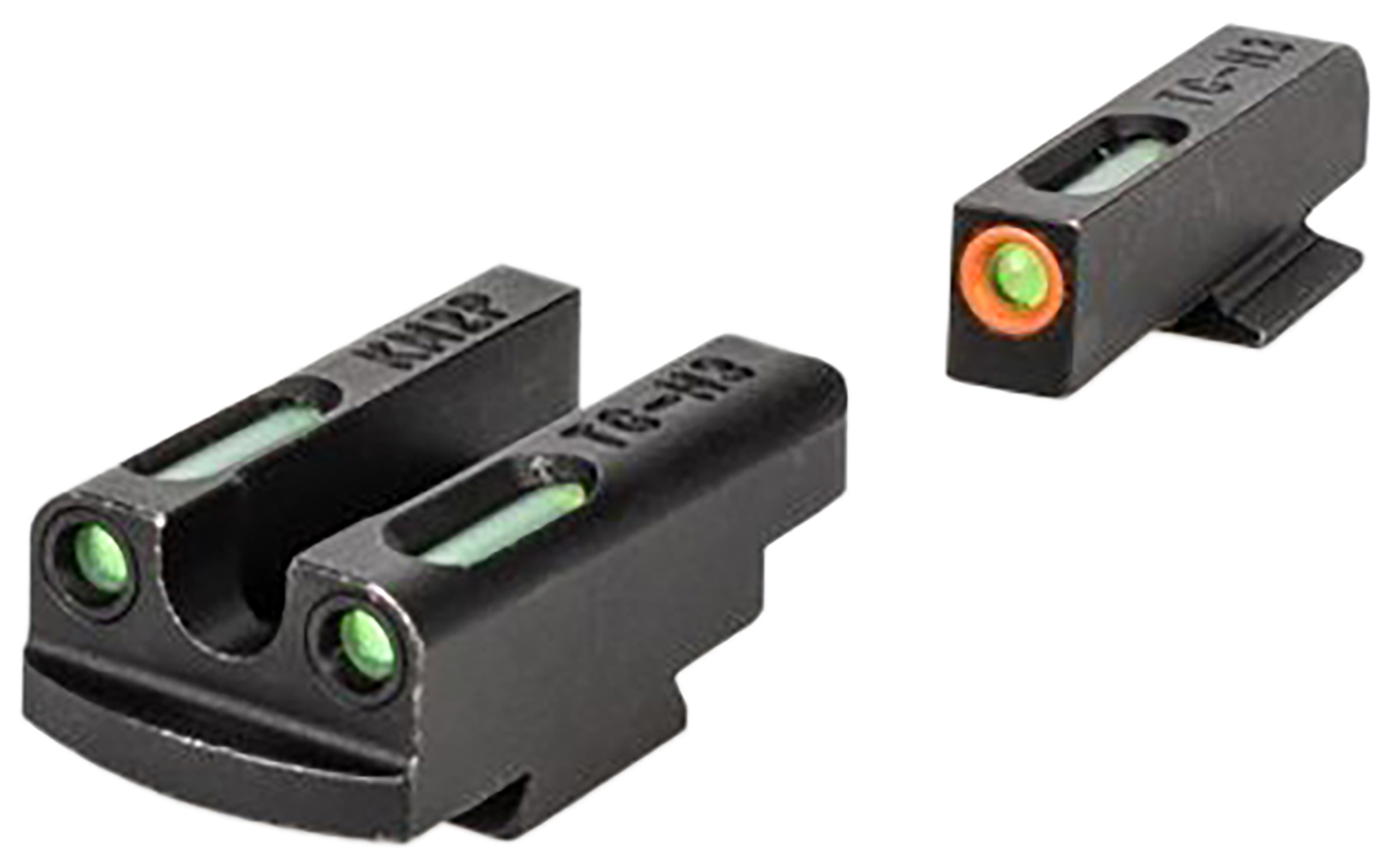 Kimber Micro 9 Truglo TFX Front Orange Green Fiber Optic Rear Green Fiber Optic