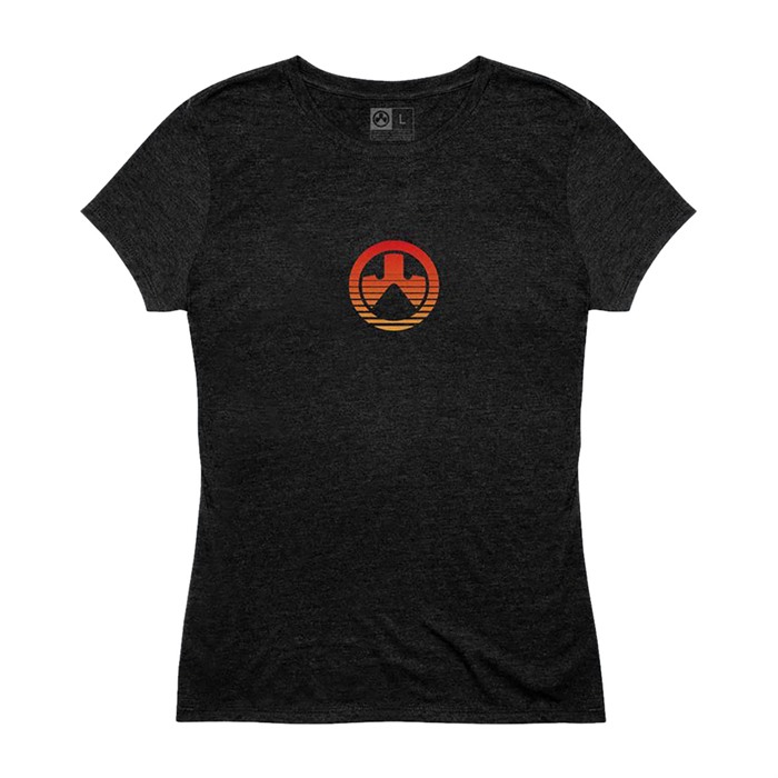 WOMEN'S SUN'S OUT CVC T-SHIRT BLACK 2X-LARGE