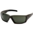 Pyramex VGSG722T Venture Gear Tactical Overwatch Adult Gray Lens Polycarbonate OD Green Frame