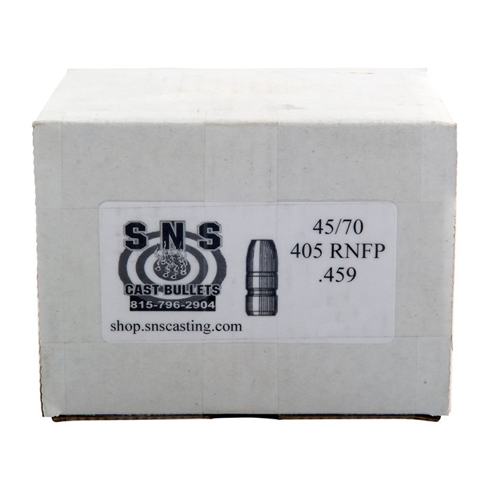 45/70 CALIBER (0.459'') 405GR LEAD RNFP 250/BOX