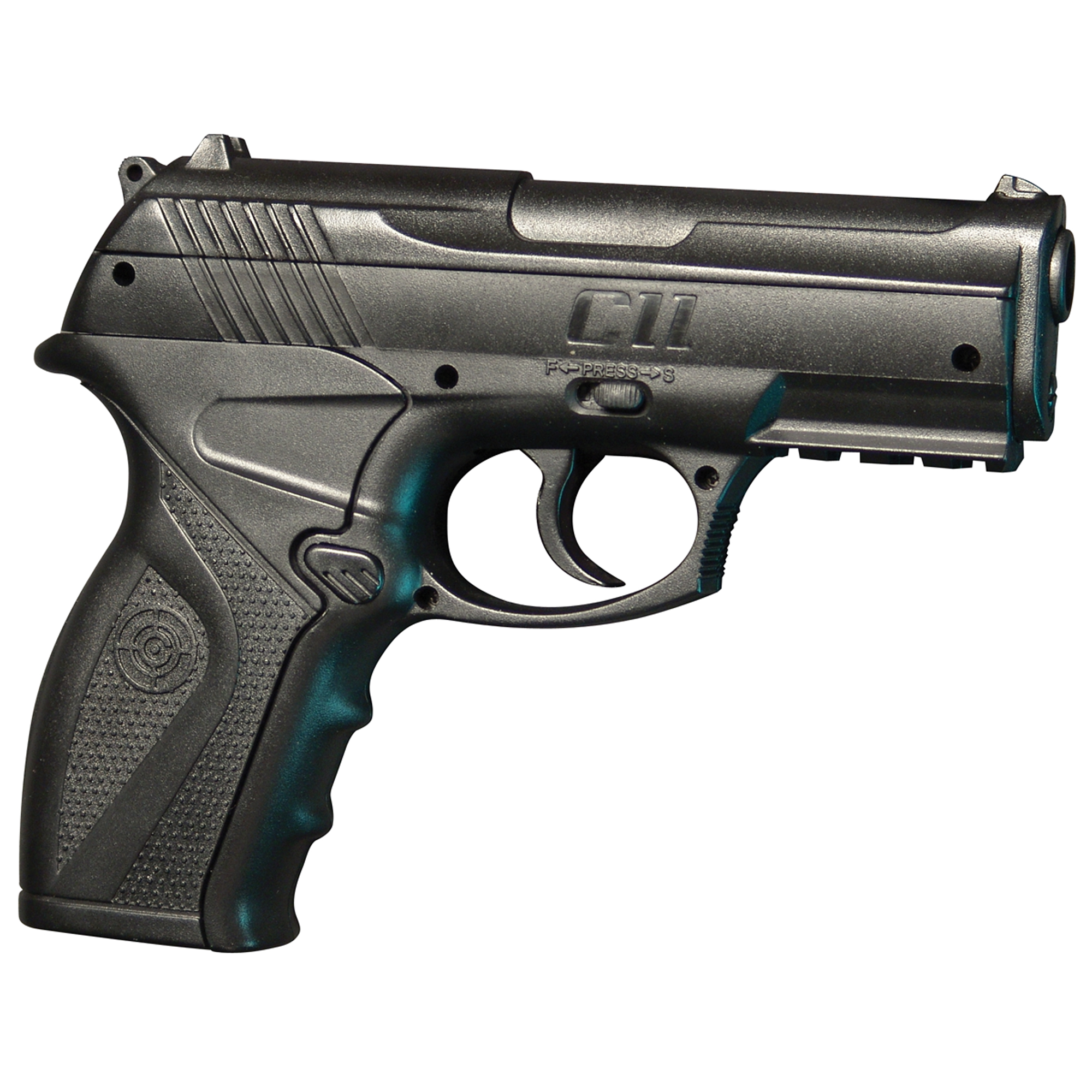 Crosman C11 C11 Air Pistol CO2 177 18+1 Black Polymer Grips