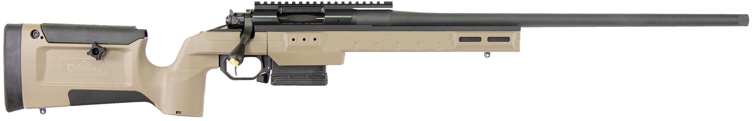 Larue Tactical LTKRGSIETE24323FDE Siete  243 Win 5+1 23" Sporter Barrel FDE