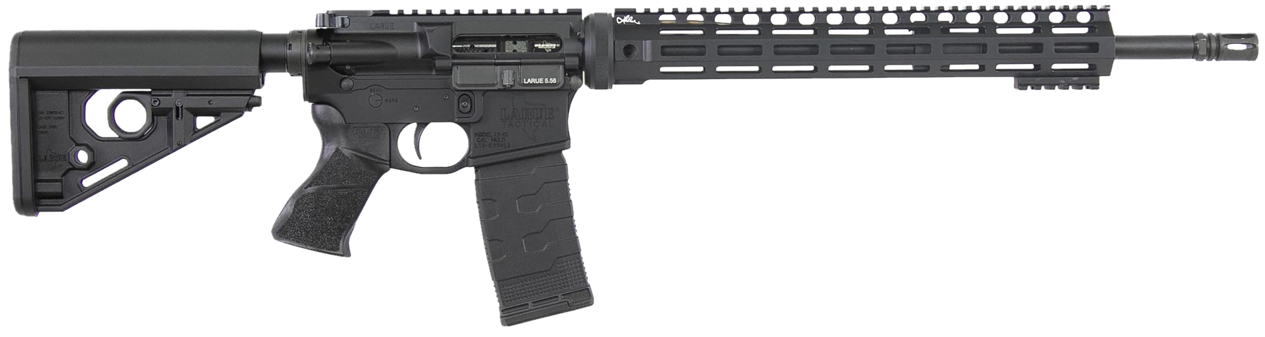 Larue Tactical LT1555618MLOK LT15  MLOK 5.56 30+1 18" Stealth Barrel Black