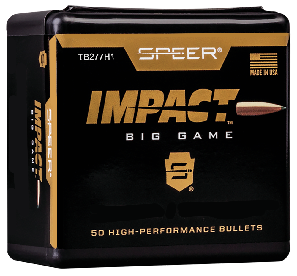 Speer TB277H1 Impact  277Cal 150gr Tipped Plated 50 Per Box/5 Case
