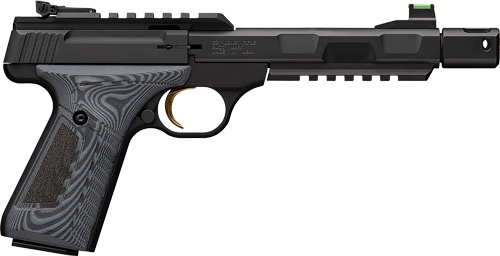 Browning Buck Mark Contour Pro 22 Long Rifle 5.9" 10+1 Matte Gray/Black G10 Grip