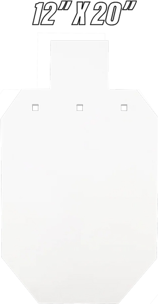 BASH TARGET AR500 SILHOUETTE