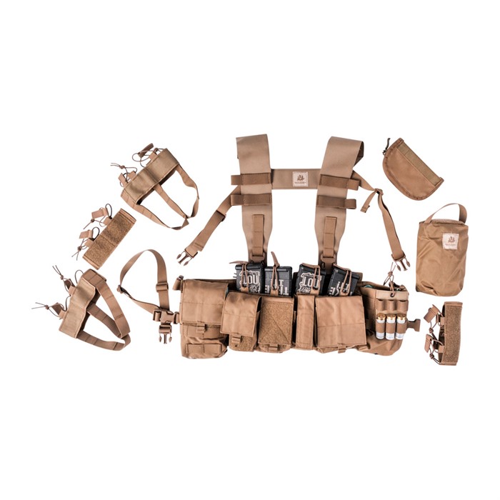 UW CHEST RIG 'THE PUSHER' GEN IV COYOTE BROWN