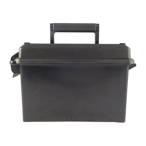 MTM Case-Gard AC50C40 Ammo Can  50Cal Rifle Black Polypropylene