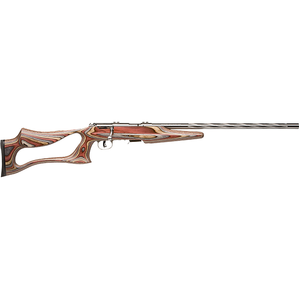 Savage 93 BSEV Rifle 22 WMR 21 in. Wood Laminate 5 Rounds
