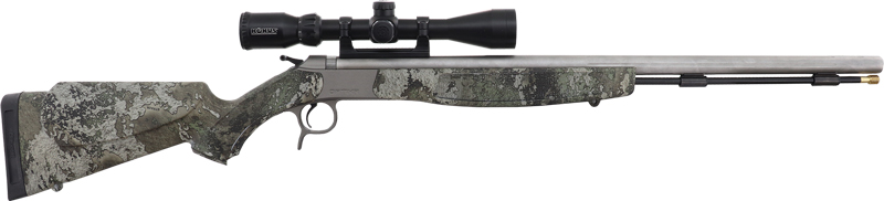 CVA Optima V2 209 Muzzleloader Package 50 Cal. 26 in .SS/True Timber Strats w/Scope