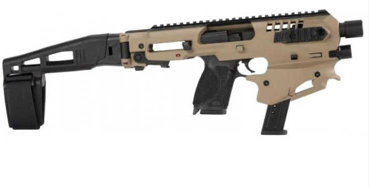 CAA MCK Micro Conversion Kit 9mm Tan for Smith and Wesson M P 2.0 Polymer