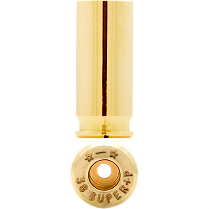 38 SUPER +P BRASS 100/BAG
