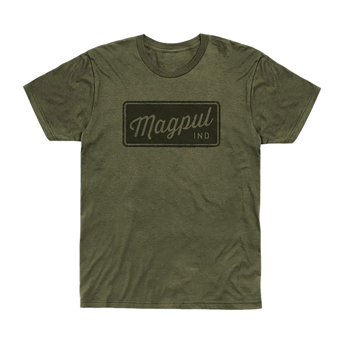 ROVER BLOCK CVC T-SHIRT OLIVE DRAB HEATHER 2XL