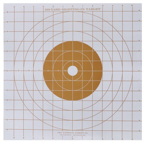 ST-3 ORANGE SIGHT-IN TARGETS 100/PACK