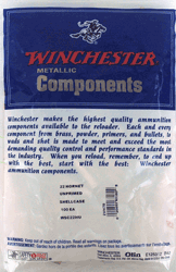 Winchester Unprimed Brass Rifle Cartridge Cases 100/ct .22 Hornet