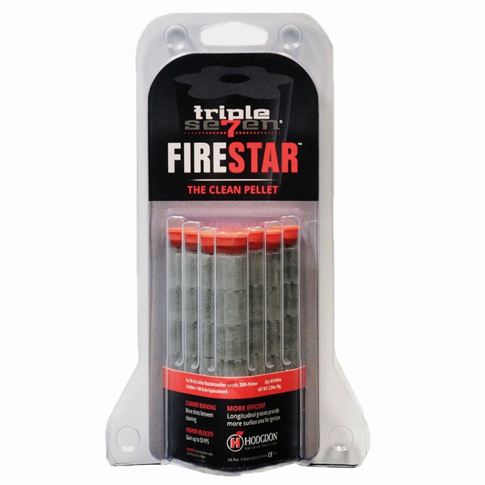 Hodgdon Triple Seven FireStar Pellets .50 cal. 33 gr. 60 pk. HAZMAT