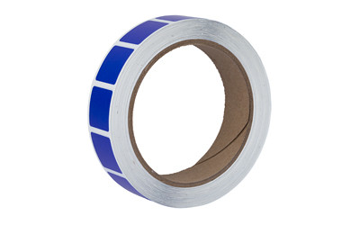 Action Target PASTTXBL Pasters  Blue Adhesive Paper 7/8" 1000 Per Roll