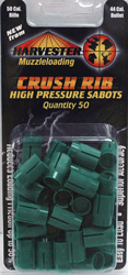 Harvester Muzzleloading 50 Cal. Crush Rib Sabots Fit 44 Cal. Bullets 50/pk