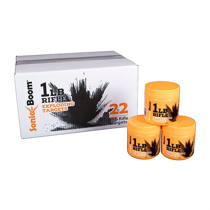 Sonic Boom Exploding Rifle Targets 1 lb. 22 pk.