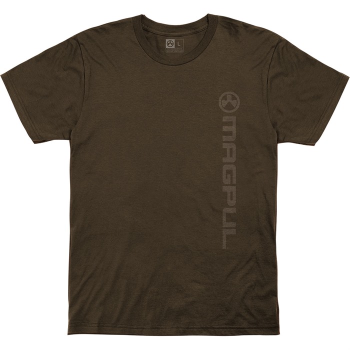 VERT LOGO COTTON T-SHIRT X-LARGE BROWN