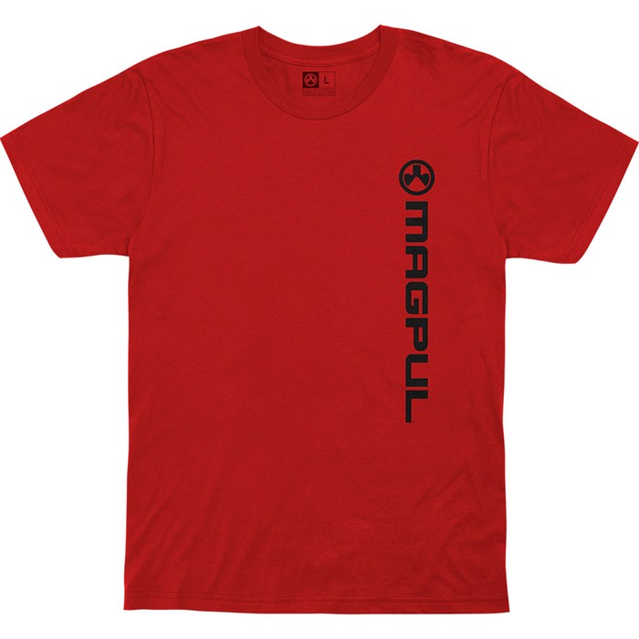 VERT LOGO COTTON T-SHIRT X-LARGE RED