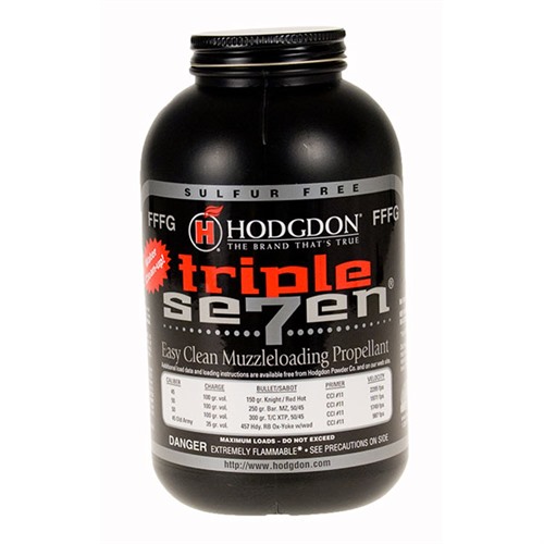 Hodgdon Triple Seven Powder FFFG 1 lb. HAZMAT
