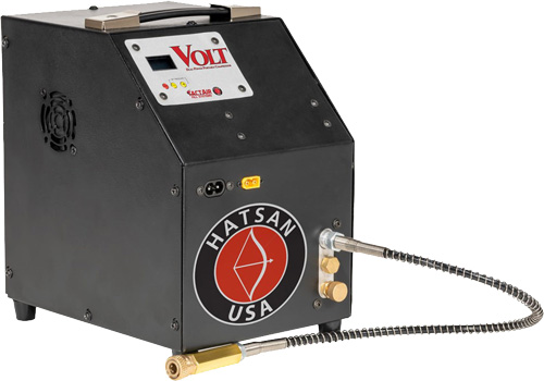Hatsan USA HA91007 TactAir Volt PCP Compressor 4500 PSI (310 BAR) Max Black